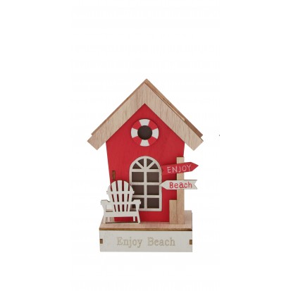 Drewniane ozdoby stojące, domki z drewna dekoracja, domki dekoracyjne z drewna, domki drewniane ozdoba